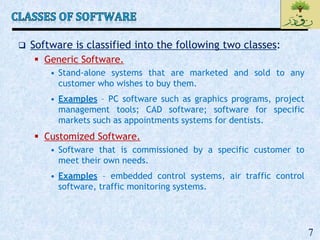 Example Of Generic Software SE_Lec 01_ Introduction to Software Enginerring | PDF
