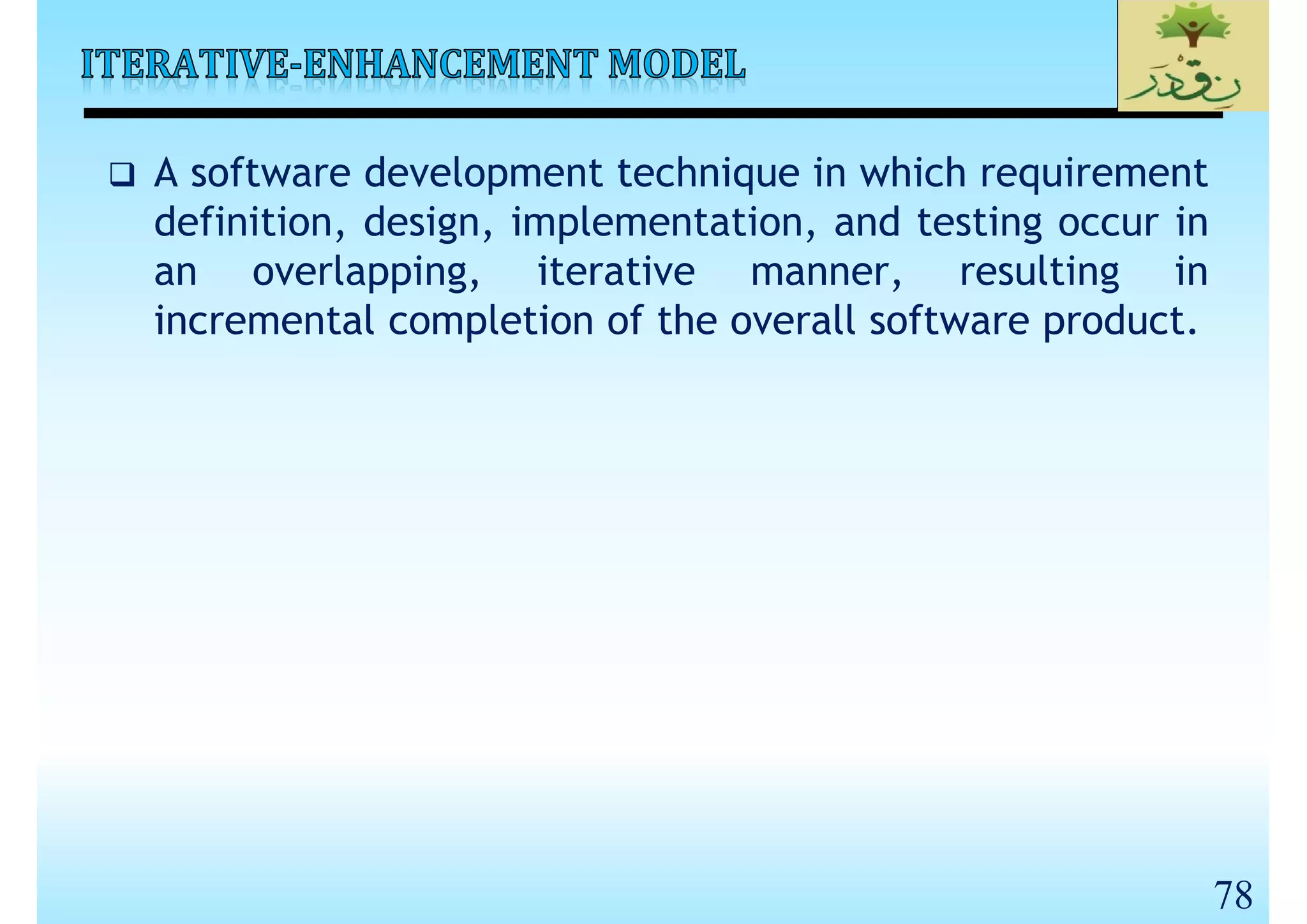 SE_Lec 02_Software Life Cycle Models