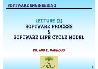SE_Lec 02_Software Life Cycle Models