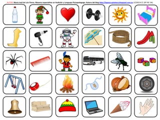 AUTOR: María José de Luis Flores. Maestra especialista en Audición y Lenguaje-Psicopedagoga. Autora del blog http://lapsico-goloteca.blogspot.com.es LICENCIA CC (BY-NC-SA)
 