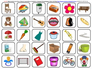 AUTOR: María José de Luis Flores. Maestra especialista en Audición y Lenguaje-Psicopedagoga. Autora del blog http://lapsico-goloteca.blogspot.com.es LICENCIA CC (BY-NC-SA)
 