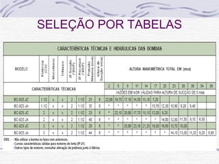 SELEÇÃO POR TABELAS
 