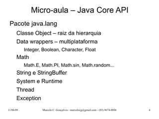Java Core API | ODP