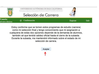 Selección de carrera