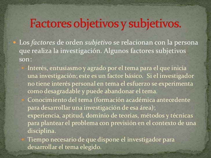SeleccióN Del Tema De InvestigacióN
