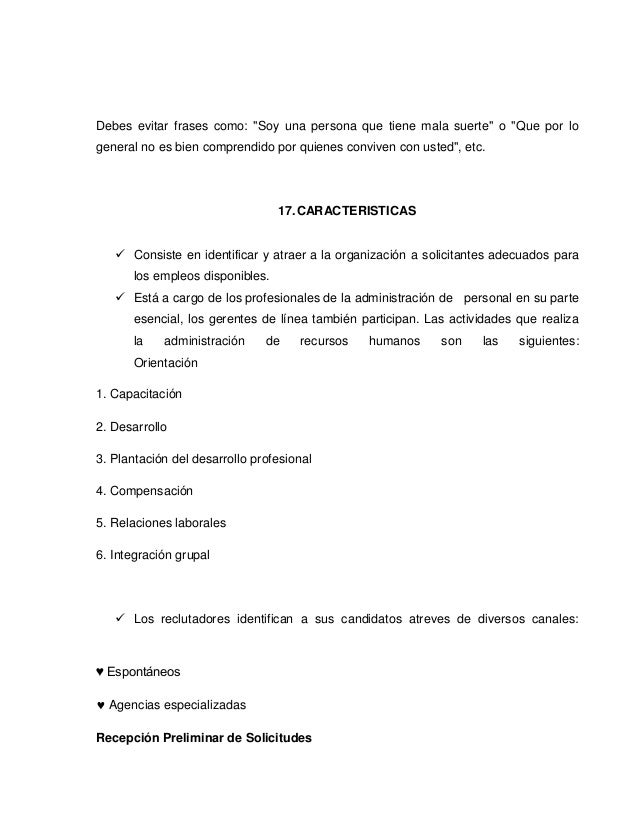 Selección de personal (Elaborar y ejecutar estrategias de 