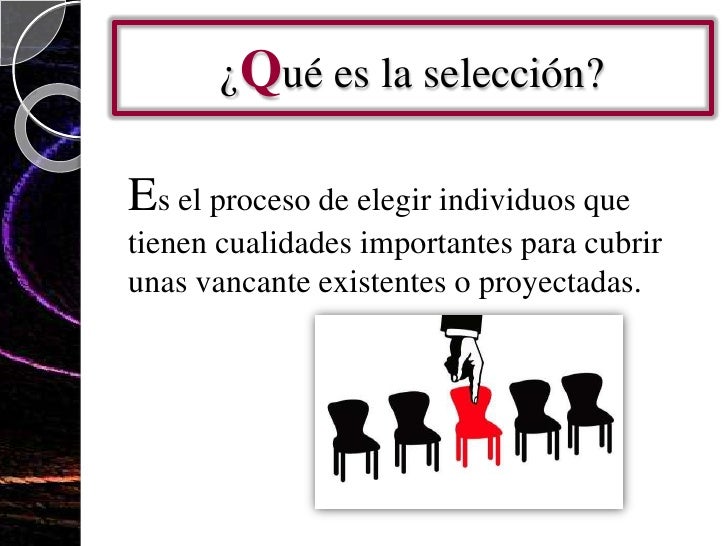 Seleccion de personal
