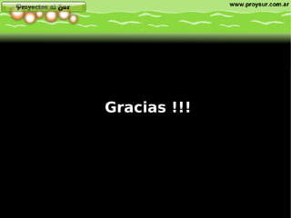 Gracias !!! 