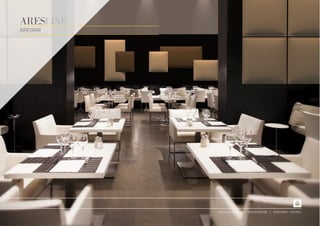 AIRFORM
AUDITORIO - TEATROSMULTIFUNCIÓNZONAS DE ESPERA
 