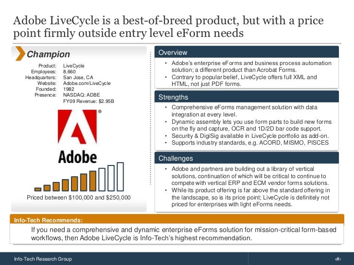 Select an e forms vendor