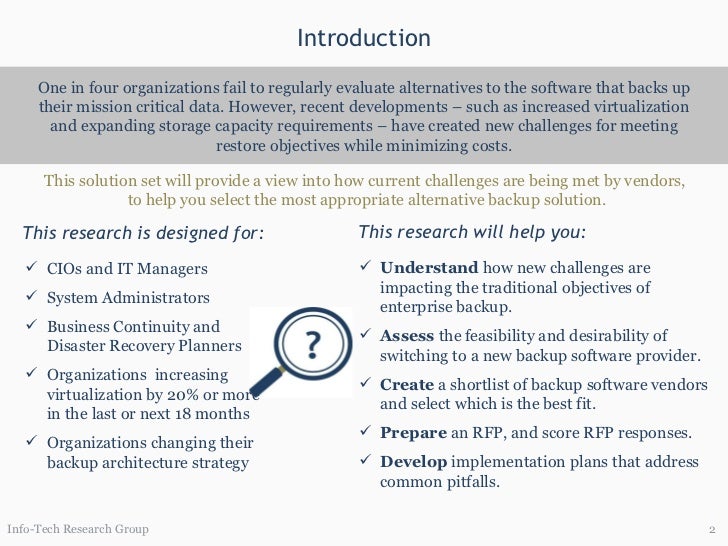 enterprise backup services