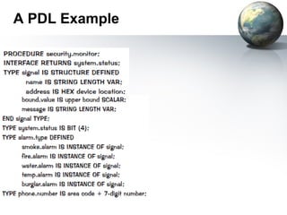 A PDL Example
 
