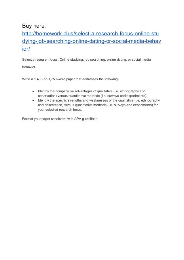 Job Hunting VS dating