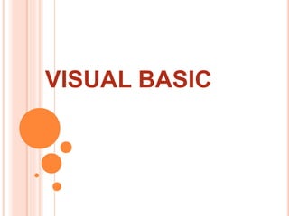 VISUAL BASIC