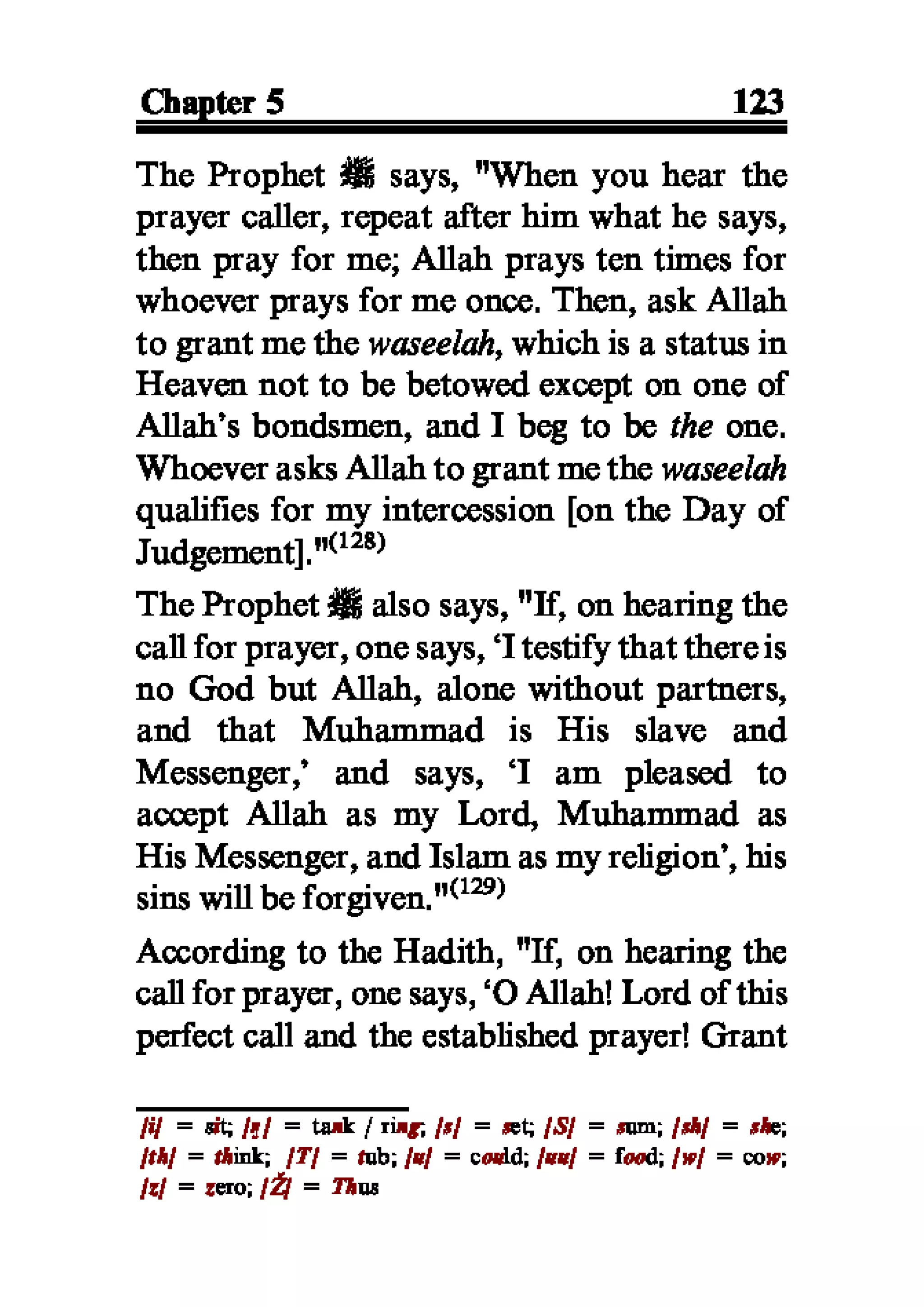 Selected adhkaar situations & supplications