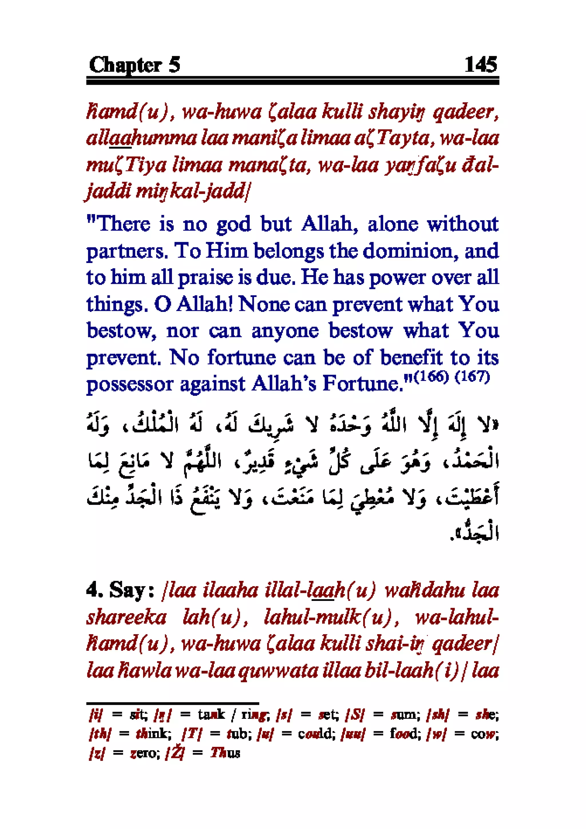 Selected adhkaar situations & supplications