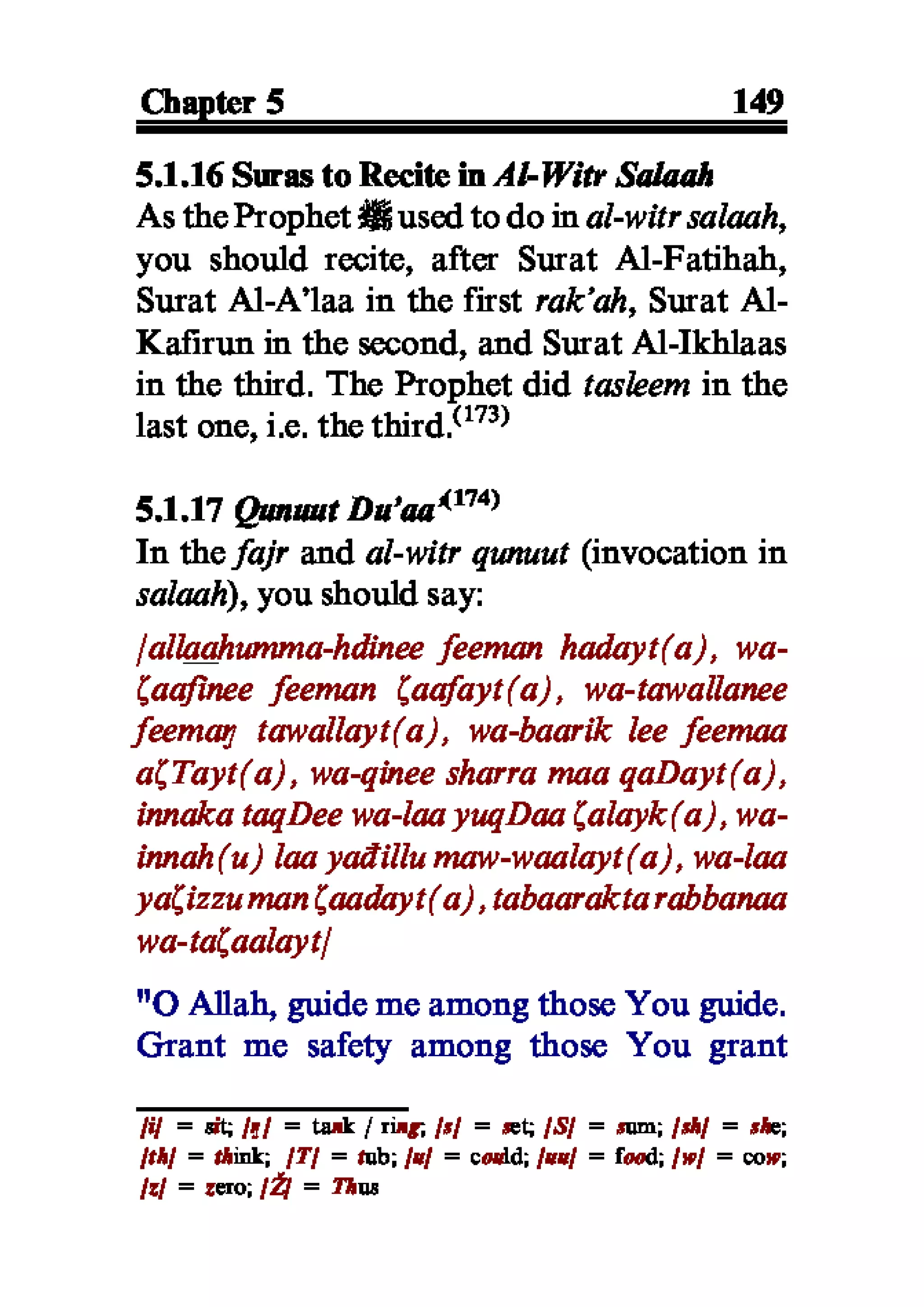 Selected adhkaar situations & supplications