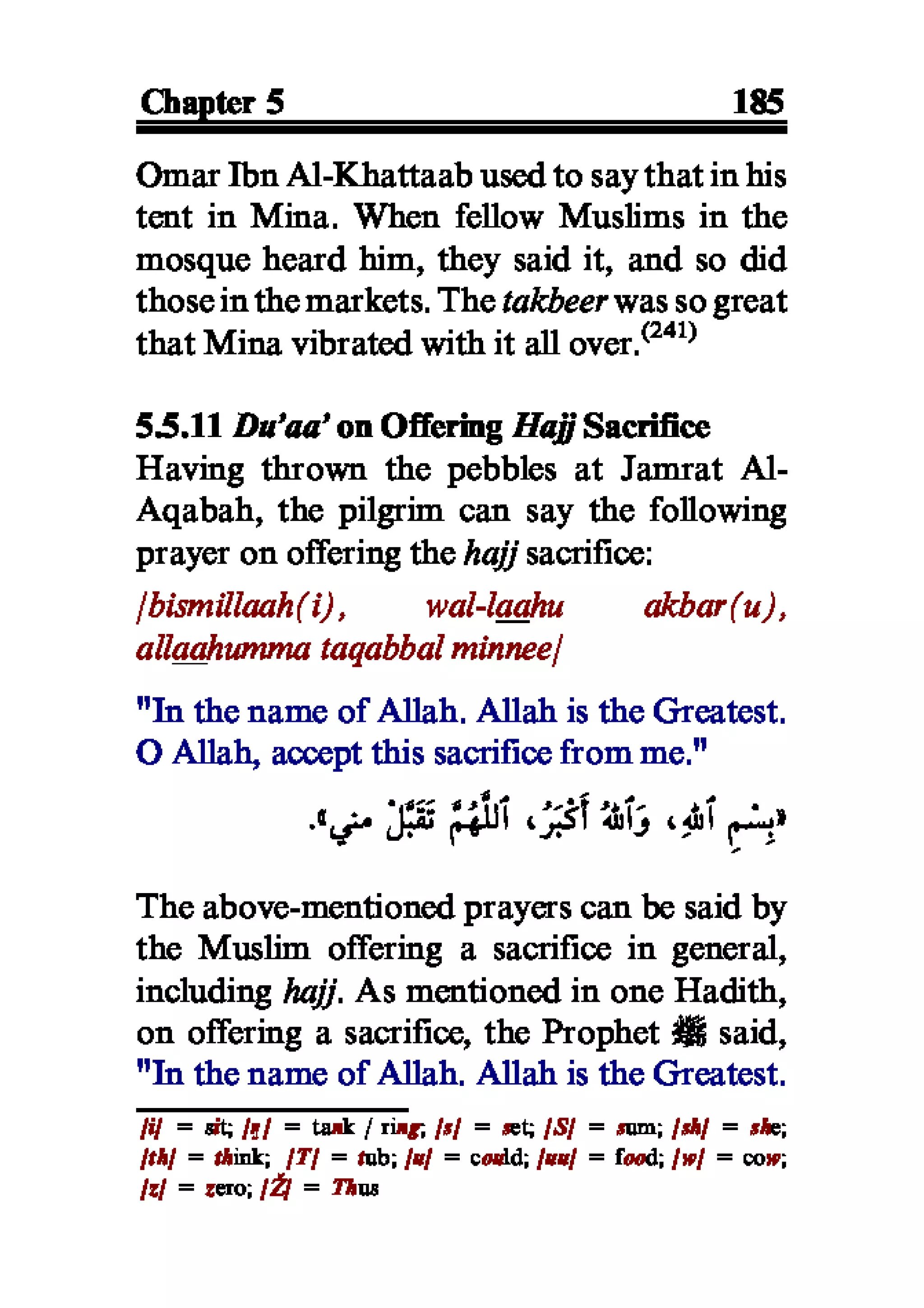 Selected adhkaar situations & supplications