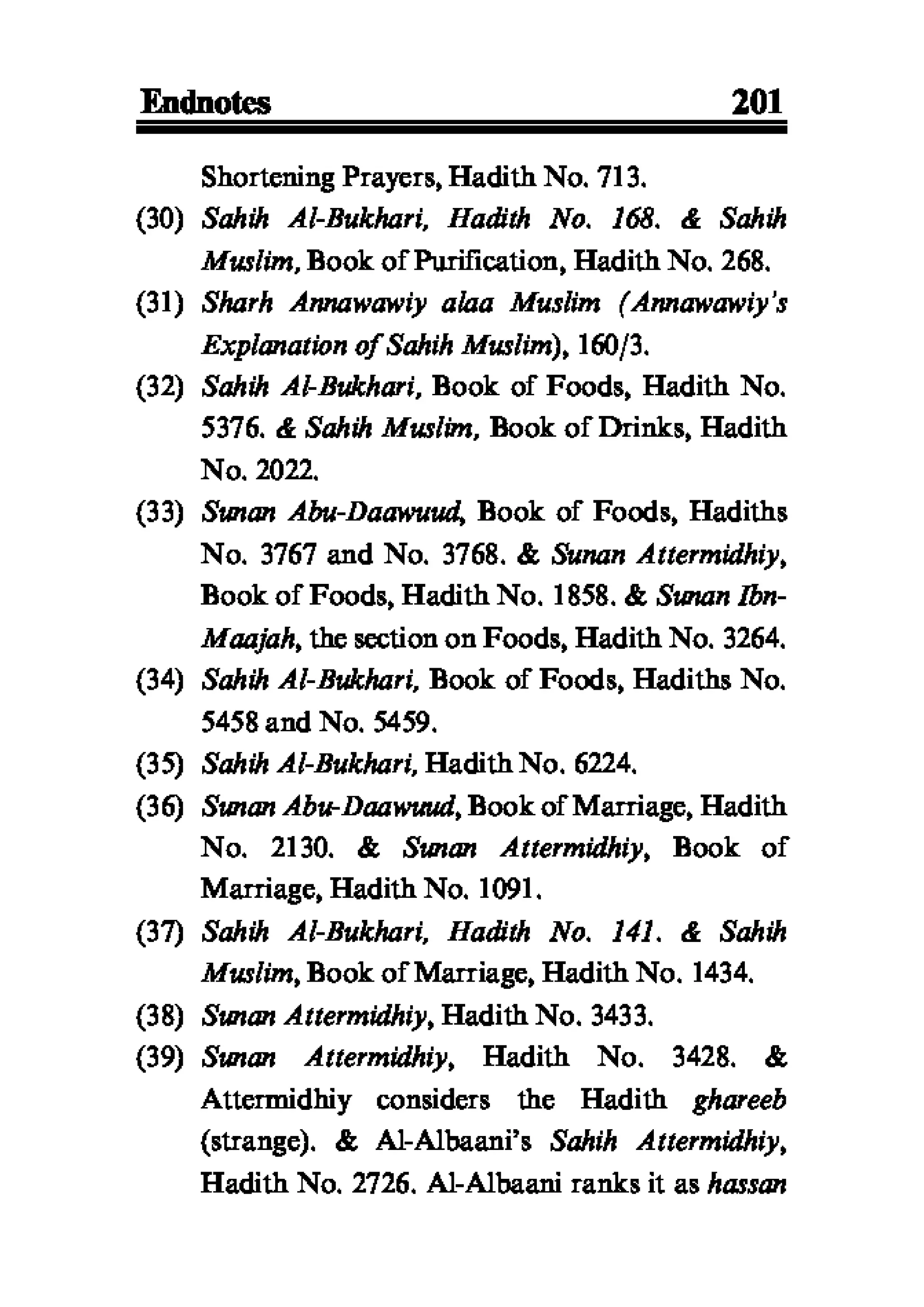 Selected adhkaar situations & supplications