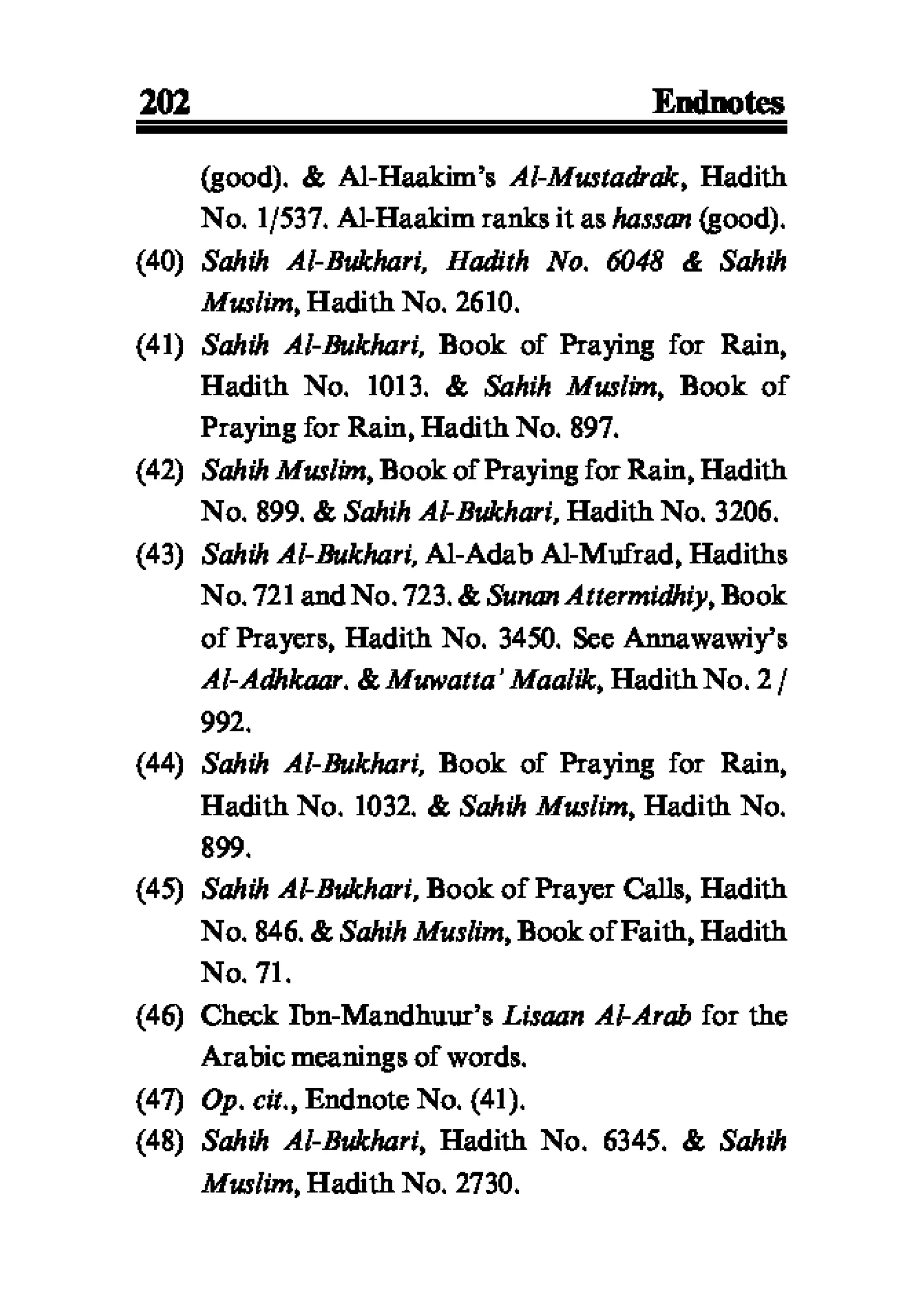 Selected adhkaar situations & supplications