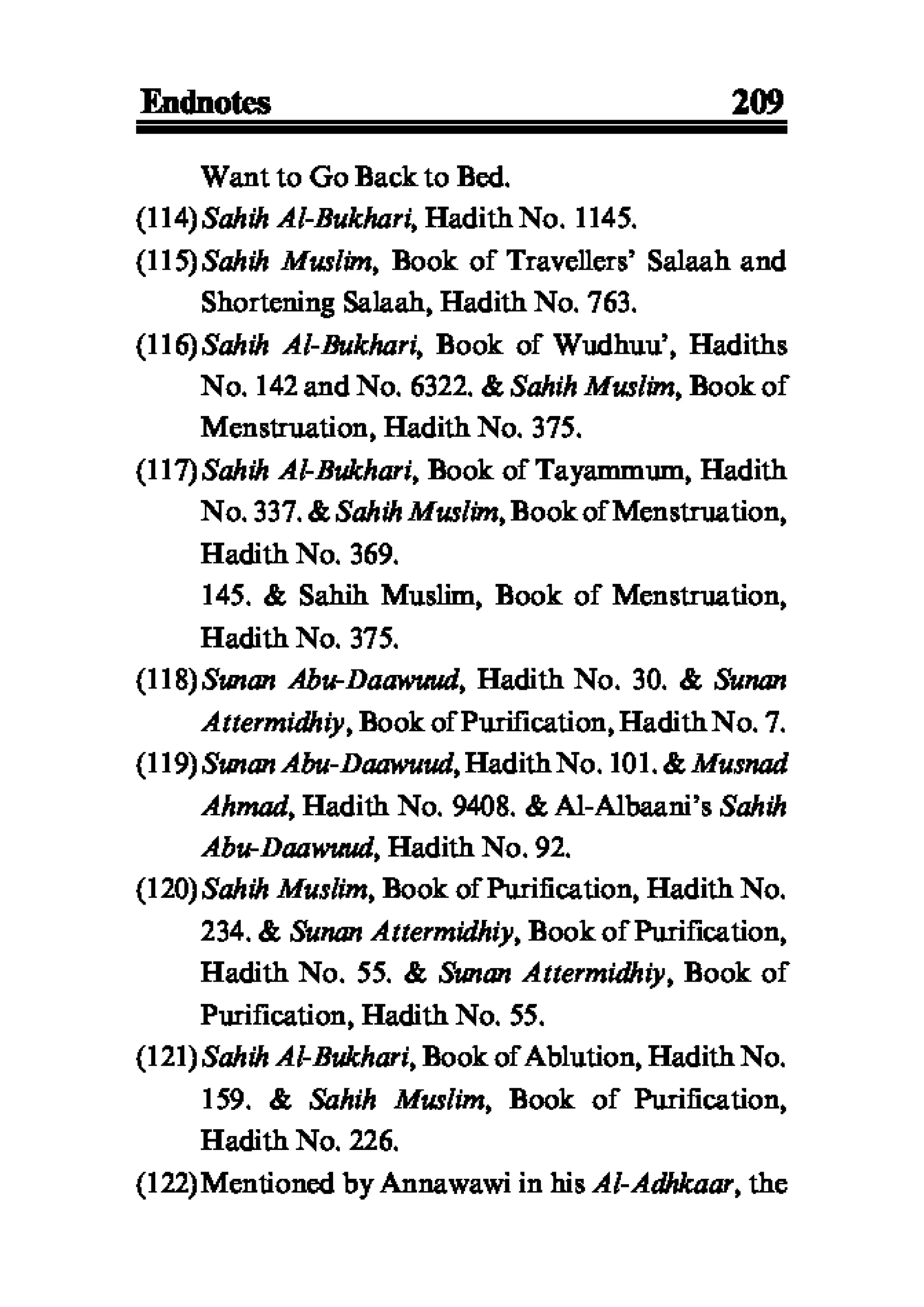 Selected adhkaar situations & supplications
