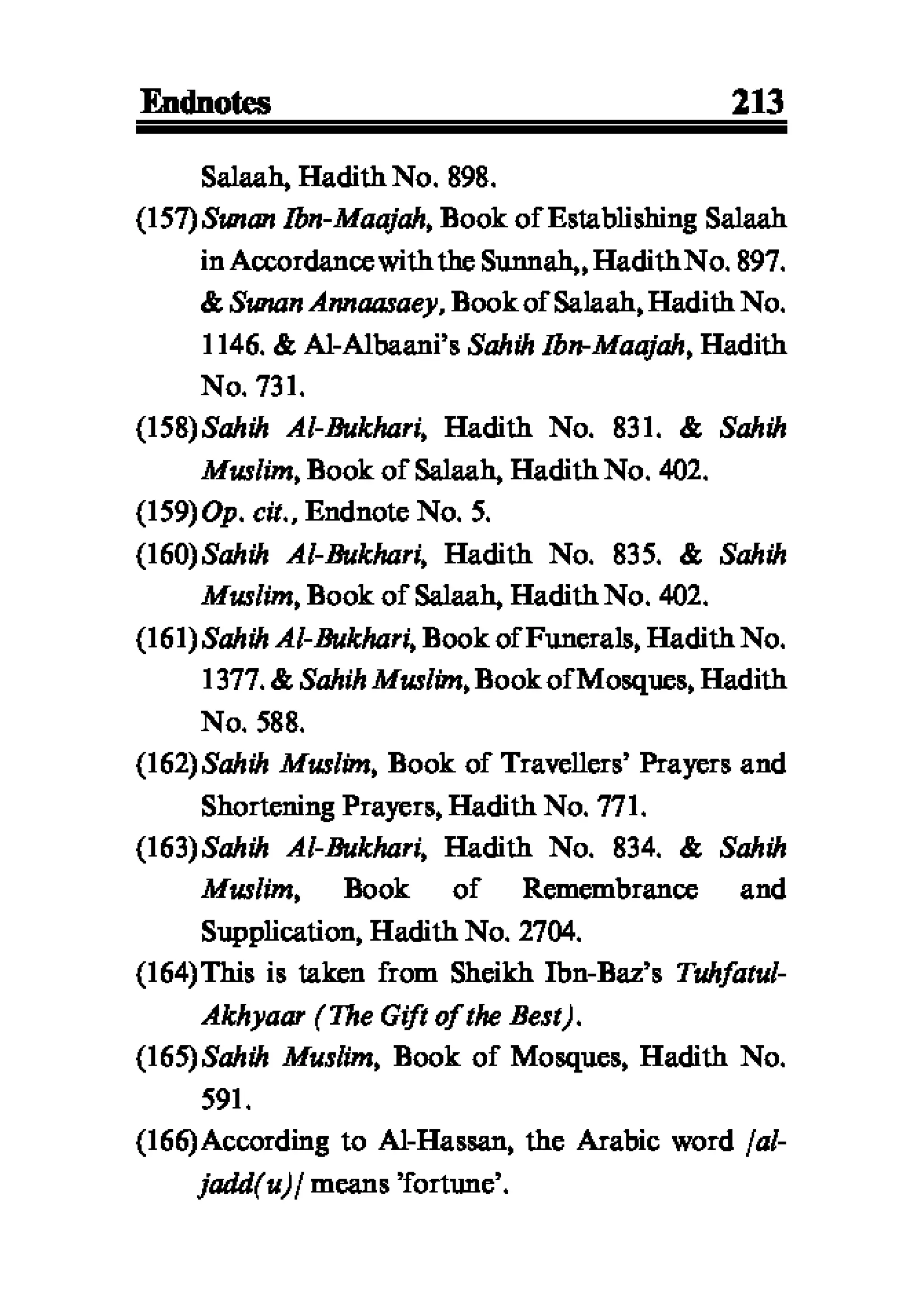 Selected adhkaar situations & supplications