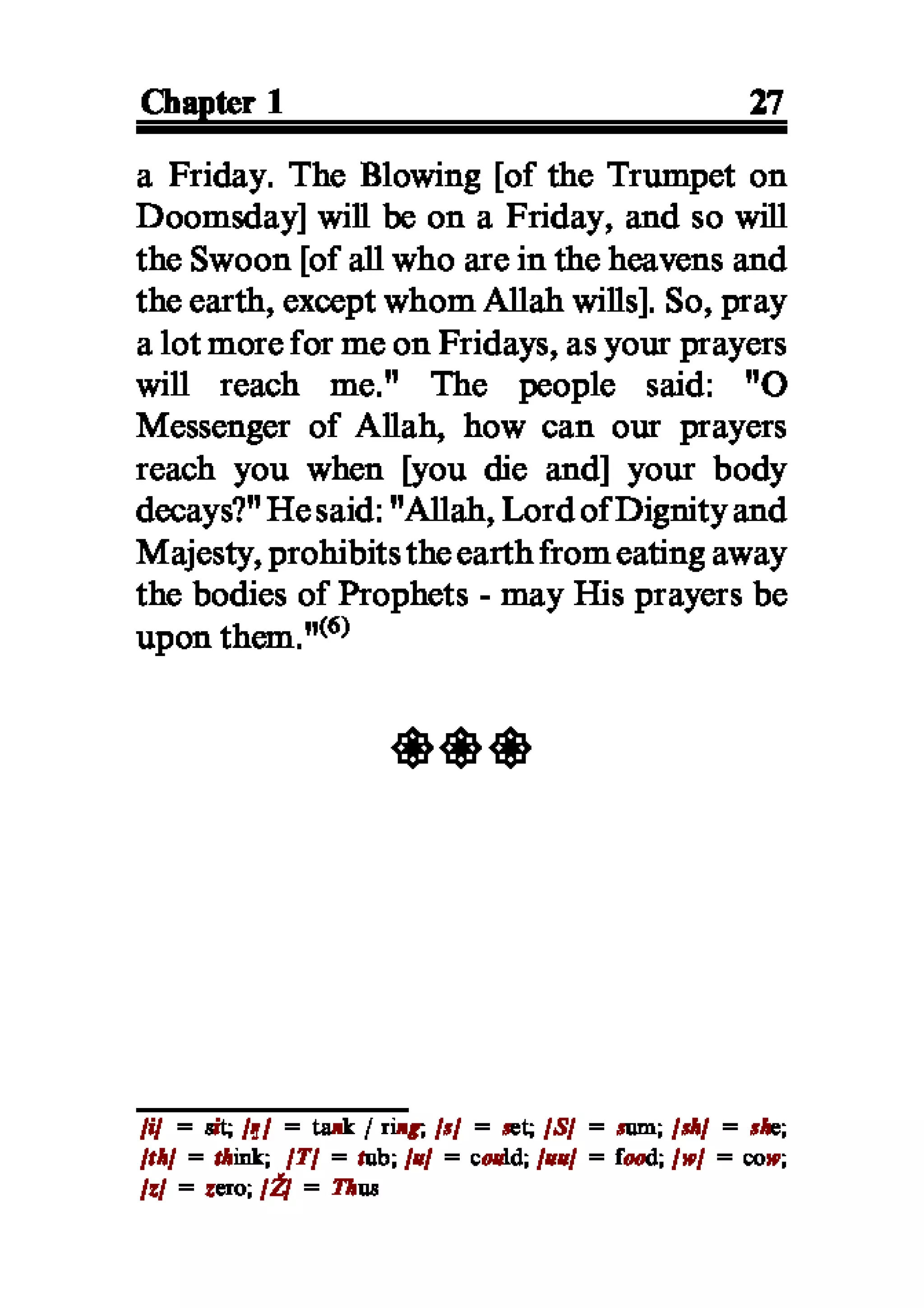 Selected adhkaar situations & supplications