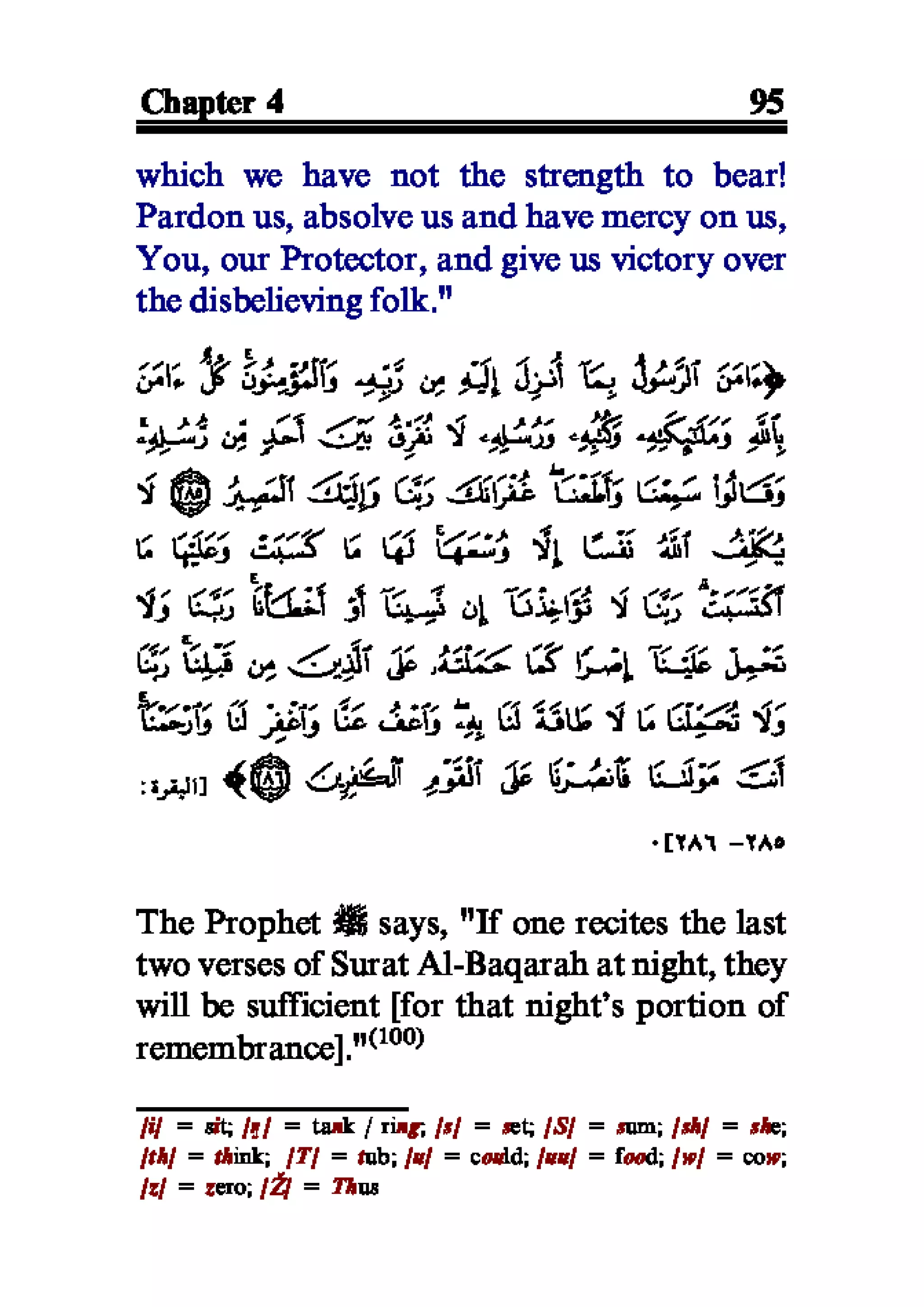 Selected adhkaar situations & supplications