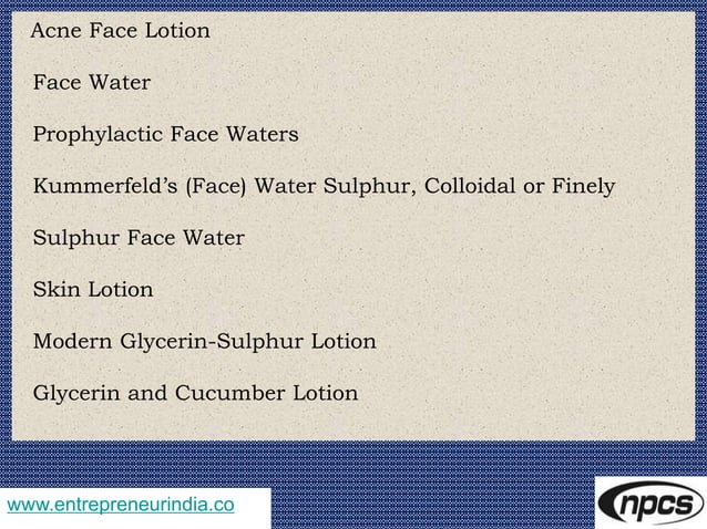 Formulas for Production of Cosmetics, Drugs, Cleaners, Soaps ...