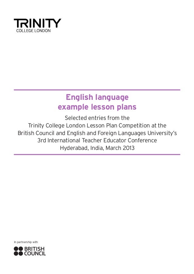 Lesson Plan Template For All Foreign Language Teachers