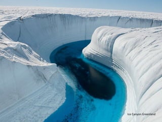 Ice Canyon Greenland
 