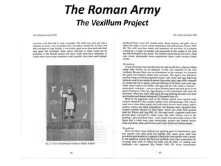 The Roman Army
The Vexillum Project
 