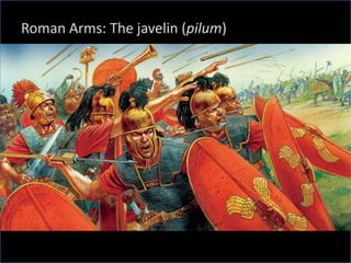 Roman Arms: The javelin (pilum)
 