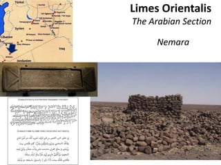 Limes Orientalis
The Arabian Section
Nemara
 