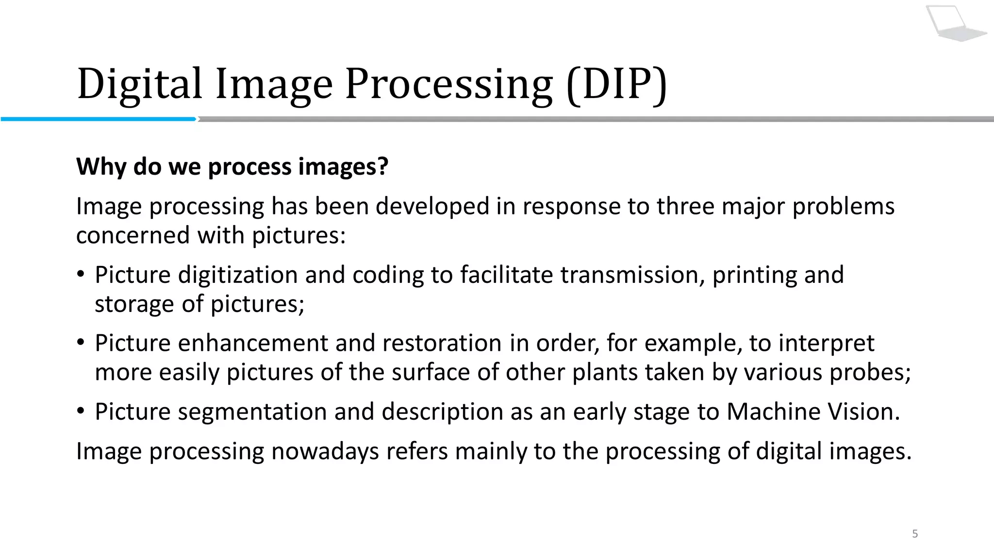 Introduction to digital image processing #1