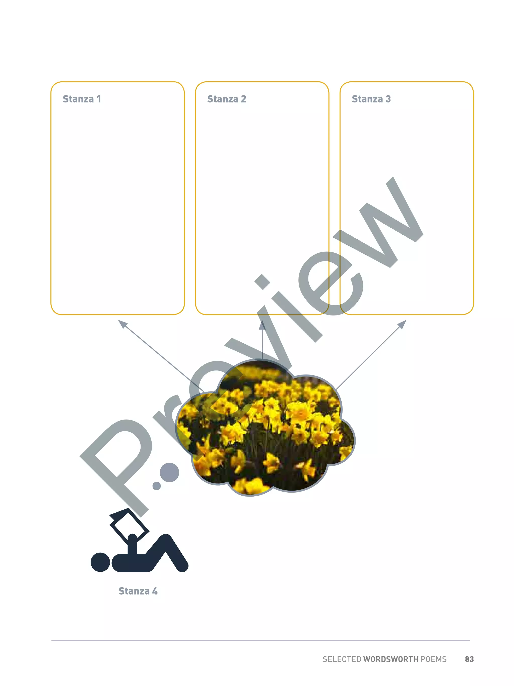 83SELECTED WORDSWORTH POEMS
Stanza 1 Stanza 2 Stanza 3
Stanza 4
Preview
 