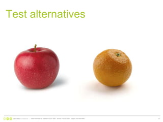 Test alternatives|   www.nonlinear.ca   ottawa 613.241.2067   toronto 416.203.2997   calgary  403.444.596457