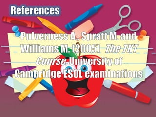 Selecting aims & classroom management