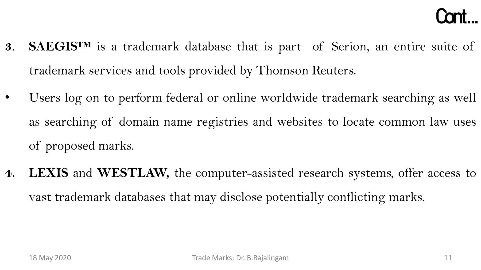 Picture Idea: Selecting And Evaluating Trade Mark