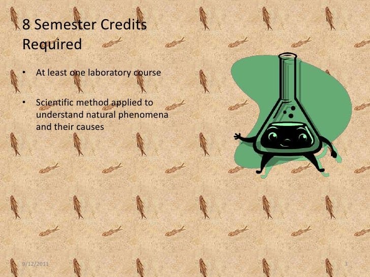 Selecting a science elective