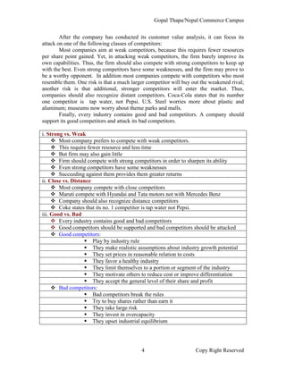 Selecting competitor to attack and avoid | PDF