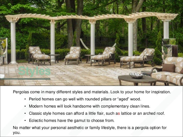 Selecting your new backyard pergola