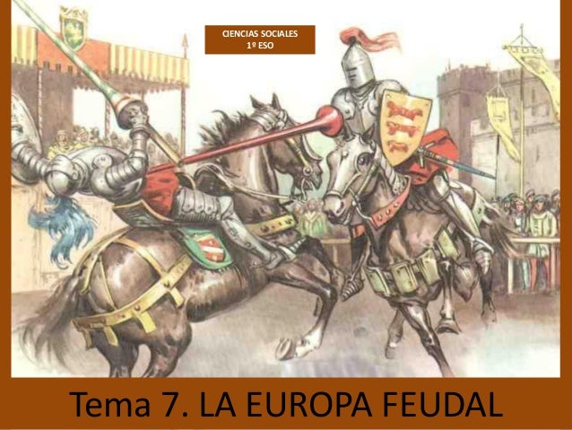 la europa feudal ciencias sociales 1 eso