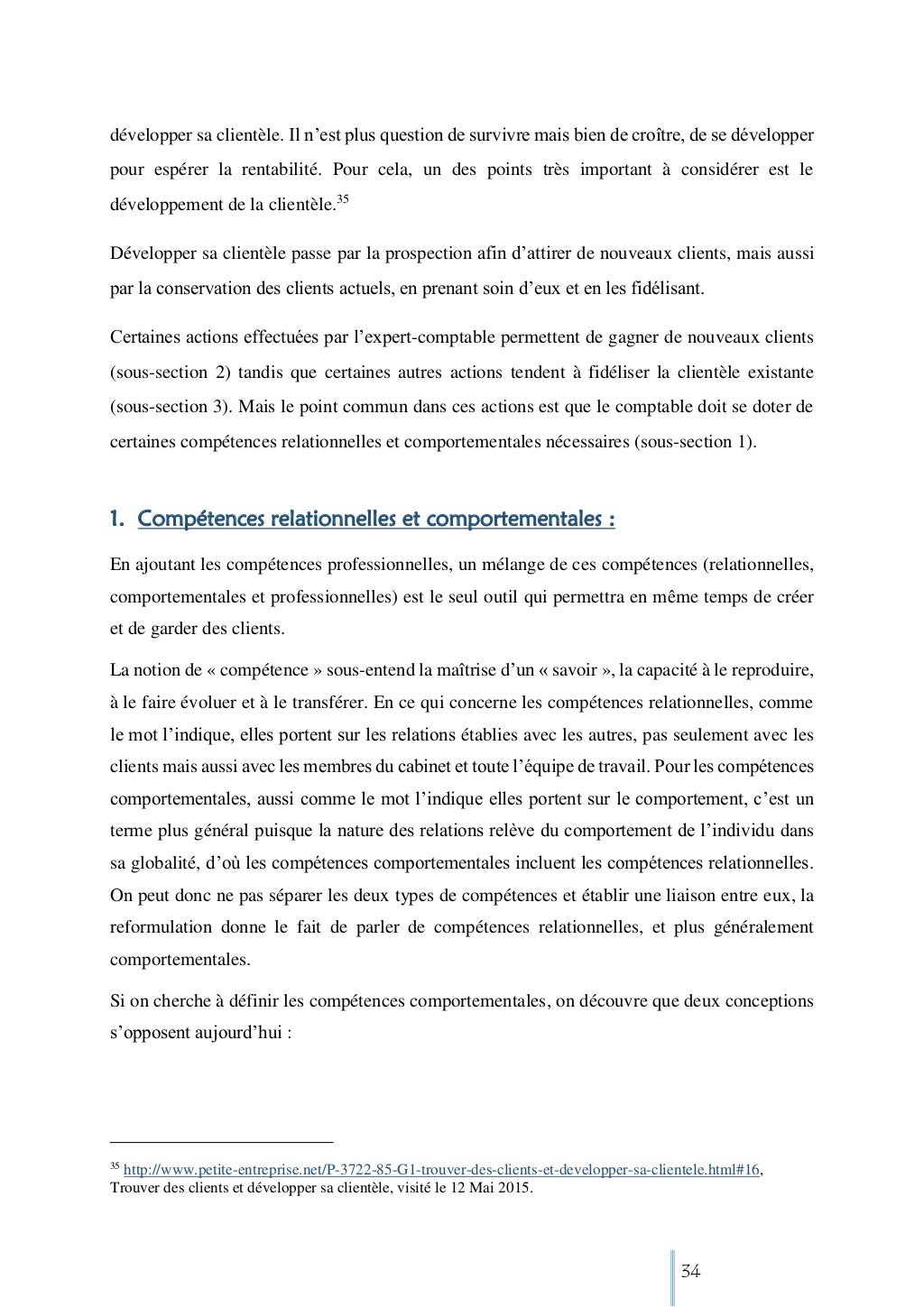 Thème De Rapport De Stage En Cabinet Comptable