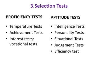 Selection Meaning, selection methods/process, types of interview | PPTX