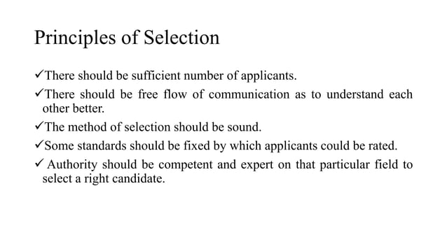 Selection-HRM Ppt.pptx