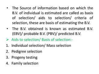 Selection introduction | PPTX