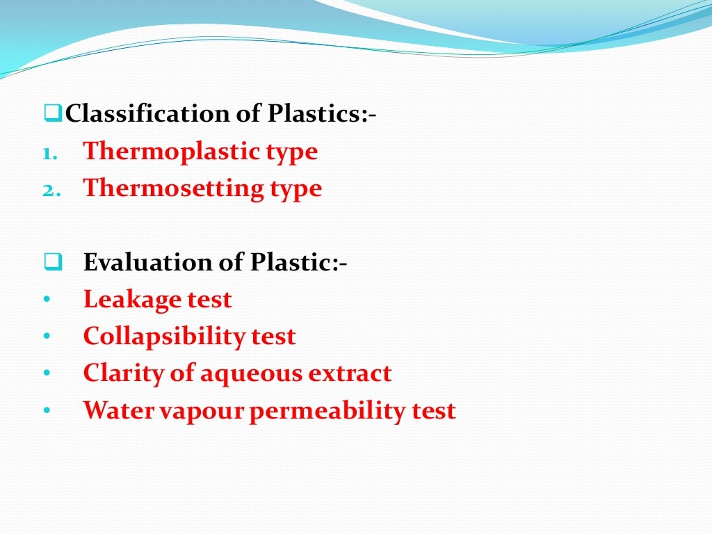 Selection and evaluation of pharmaceutical packaging materials, conta…