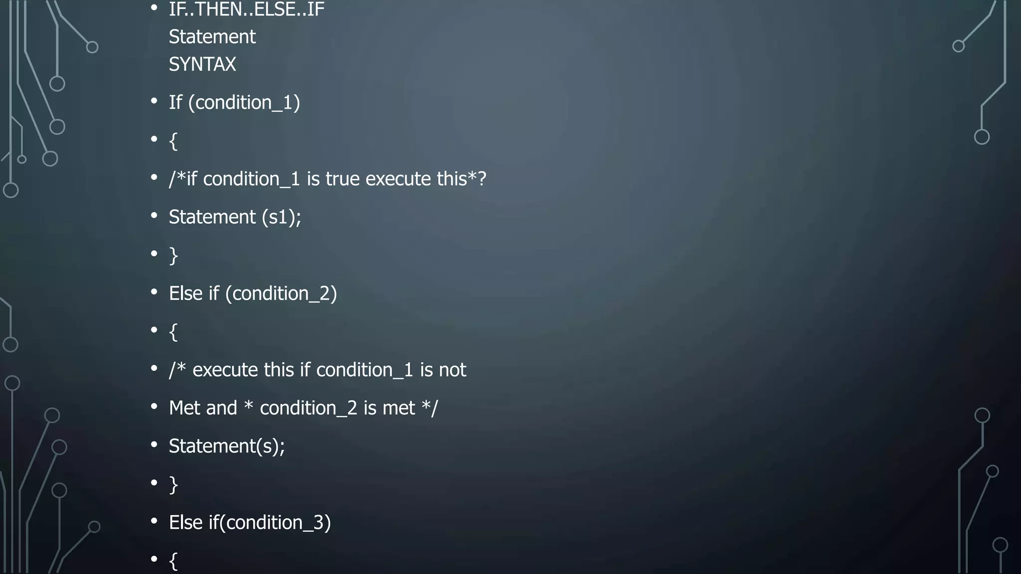 selection-and-iteration-statements-in-c-pptx