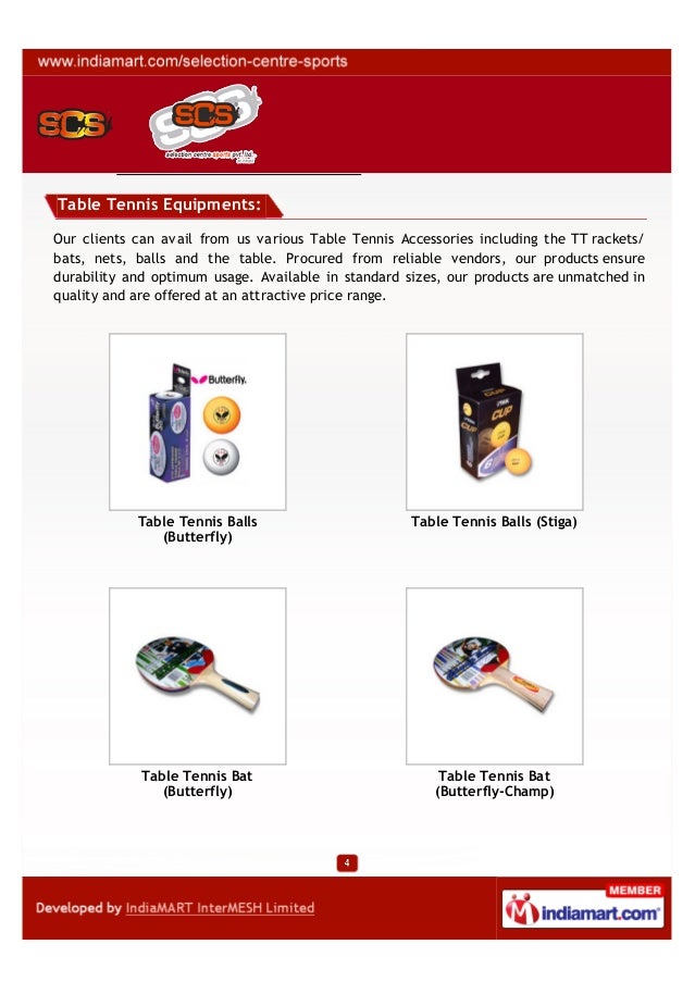 Selection Centre Sports Private Limited, Mumbai, Sport Accessories